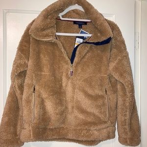 Tommy Hilfiger Teddy 3/4 zip jacket NWT